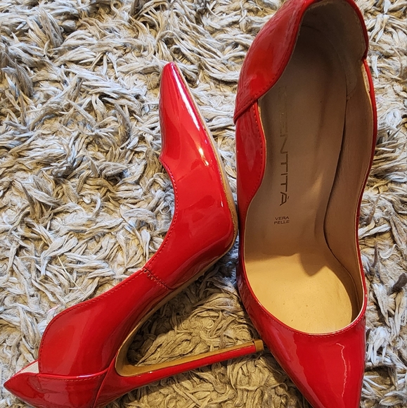 Identita Red high heels italy - Picture 2 of 5